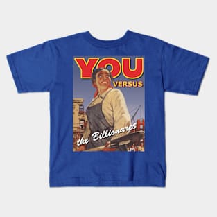 You vs. the Billionare$ - V1 Kids T-Shirt